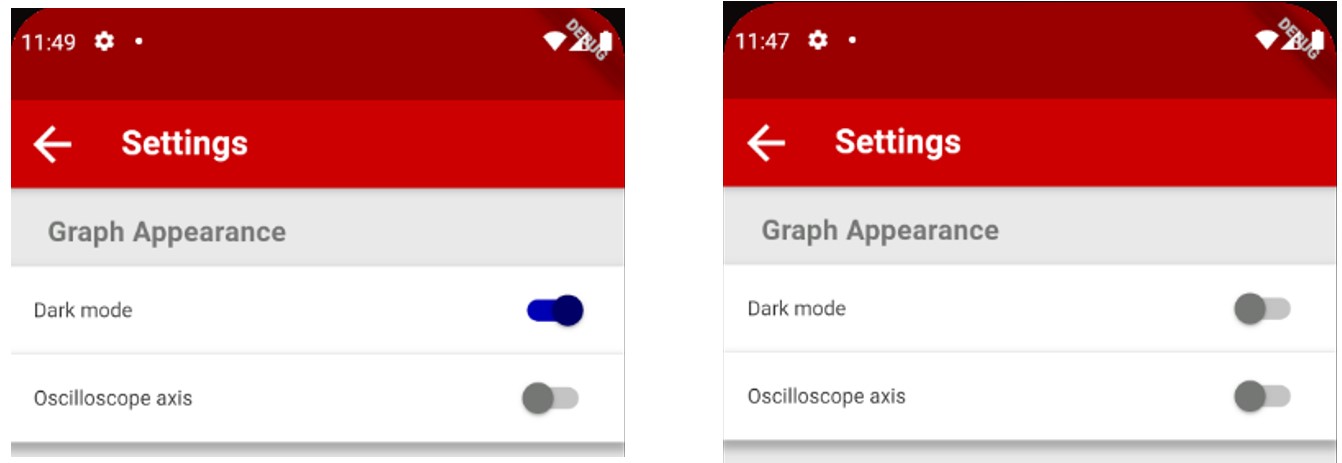 Settings Page